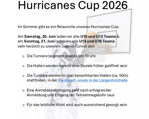 Hurricanes Cup 2026